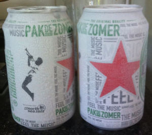 bevroren blikjes Heineken